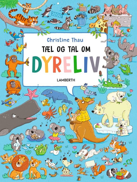 Tæl og tal om dyreliv (e-bog) af Christine Thau