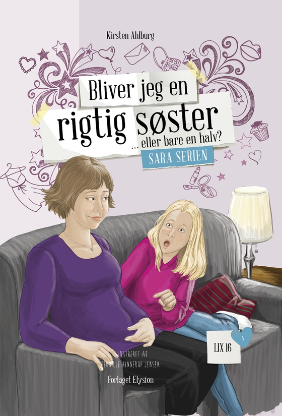 Bliver jeg en rigtig søster...  (e-bog) af Kirsten  Ahlburg