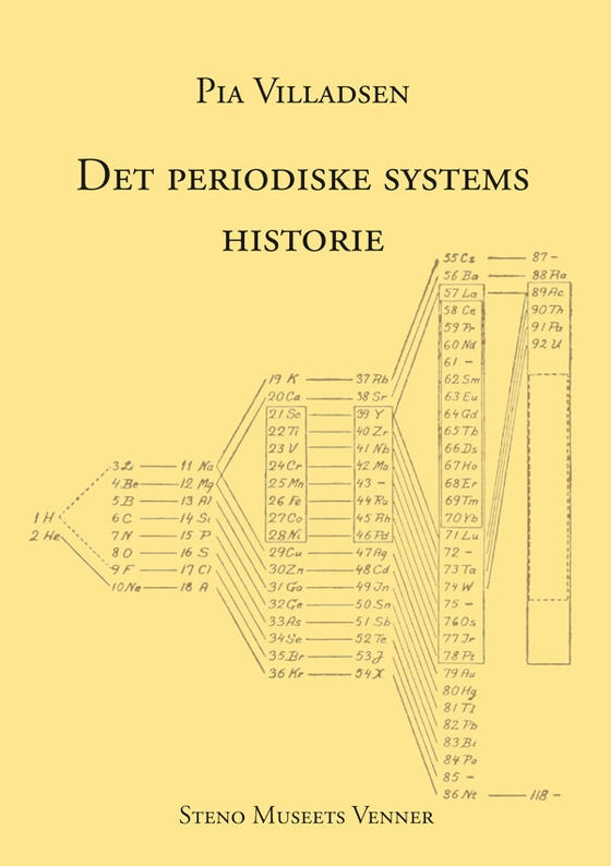 Det periodiske systems historie (e-bog) af Pia Villadsen