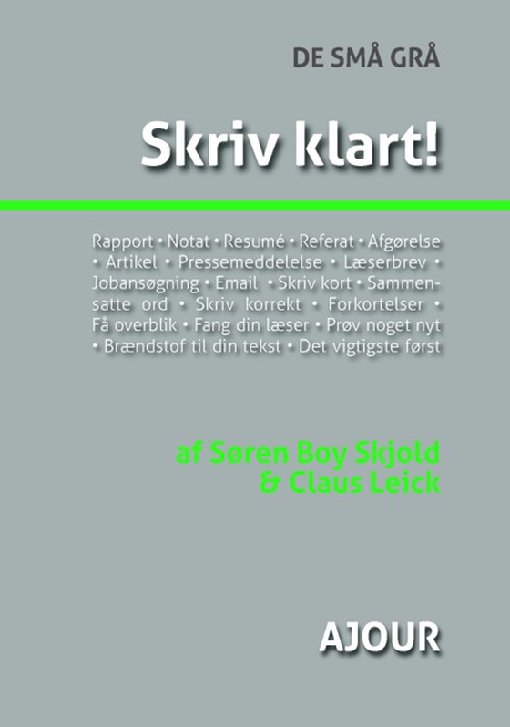 Skriv klart! (e-bog) af Søren Boy Skjold