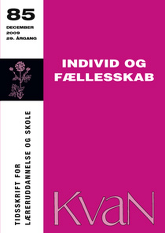 Individ og fællesskab - KvaN 85 (e-bog) af Per Schultz Jørgensen m.fl.