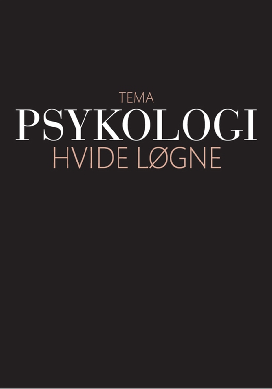 Psykologi: Hvide løgne