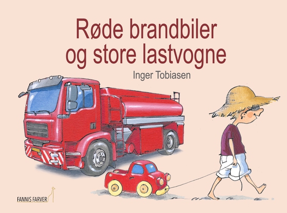 Røde brandbiler og store lastvogne (e-bog) af Inger Tobiasen