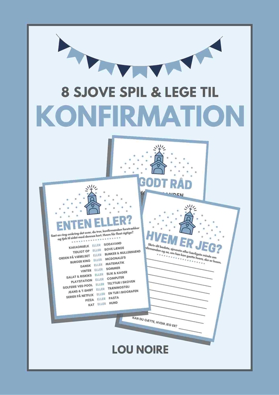 8 sjove spil og lege til konfirmation - blå