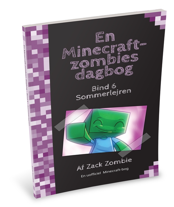 En Minecraft-zombies dagbog 6 - Sommerlejren (lydbog) af Zack Zombie