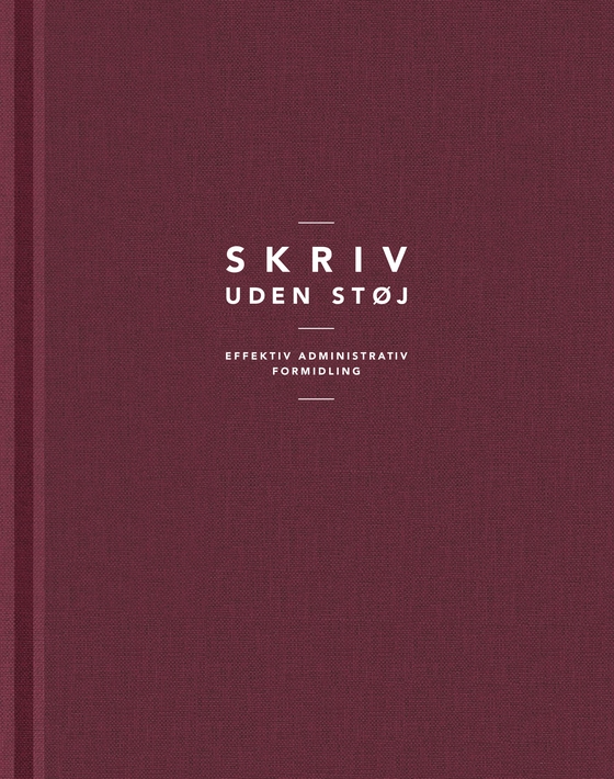 Skriv uden støj