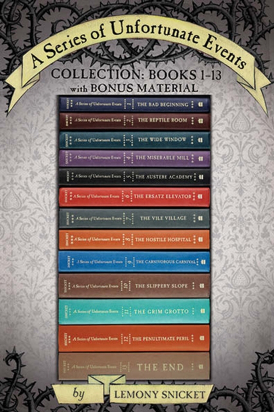 Series of Unfortunate Events Complete Collection: Books 1-13