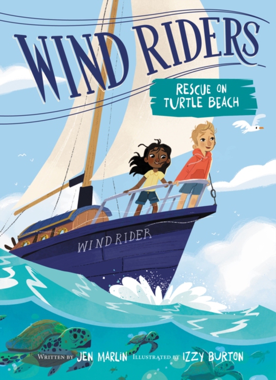 Wind Riders #1: Rescue on Turtle Beach (e-bog) af Marlin, Jen