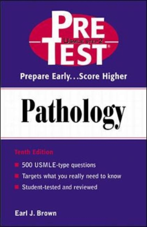 Pathology: PreTest Self-Assessment and Review (e-bog) af Brown, Earl J.