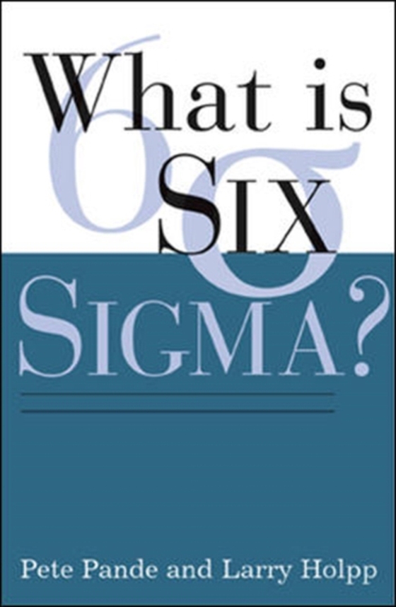 What Is Six Sigma? (e-bog) af Holpp, Lawrence