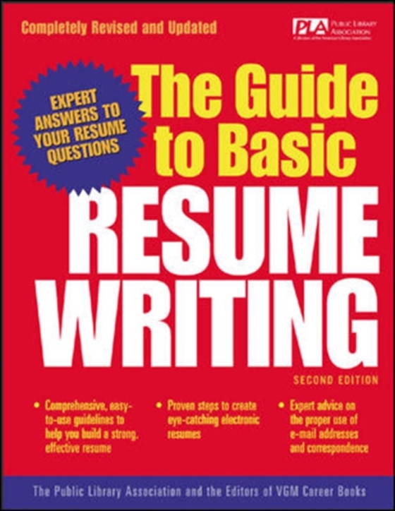 Guide to Basic Resume Writing (e-bog) af VGM, Editors of