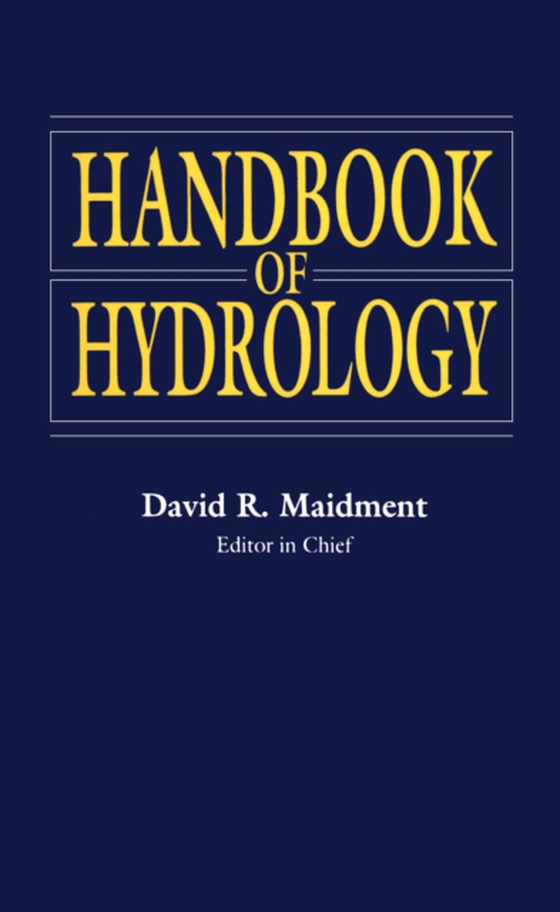Handbook of Hydrology (e-bog) af Maidment, David R.