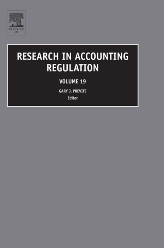 Research in Accounting Regulation (e-bog) af -