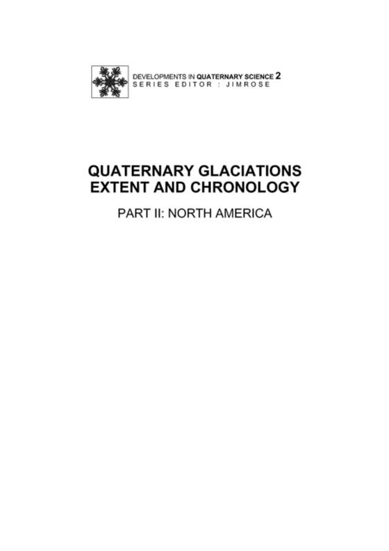 Quaternary Glaciations - Extent and Chronology (e-bog) af Gibbard, P.L.