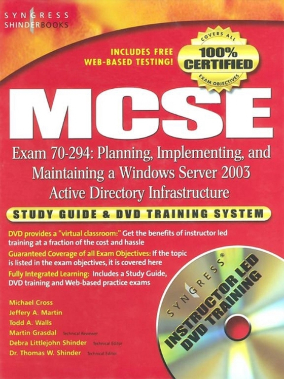 MCSE Planning, Implementing, and Maintaining a Microsoft Windows Server 2003 Active Directory Infrastructure (Exam 70-294) (e-bog) af Syngress