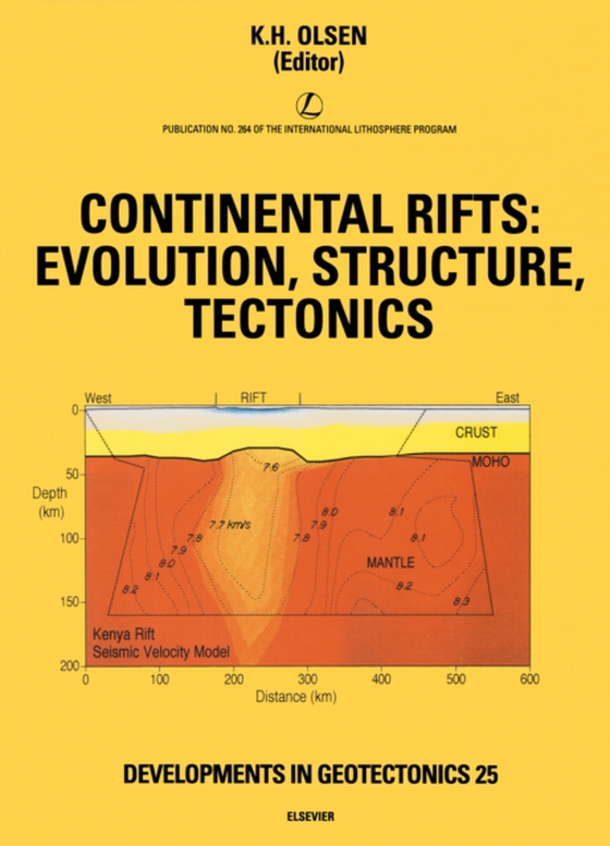 Continental Rifts: Evolution, Structure, Tectonics (e-bog) af -