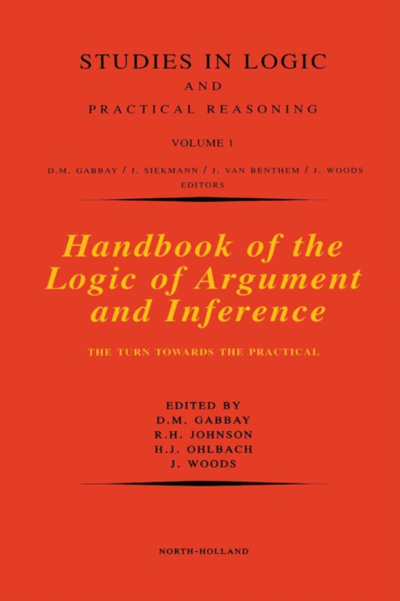 Handbook of the Logic of Argument and Inference