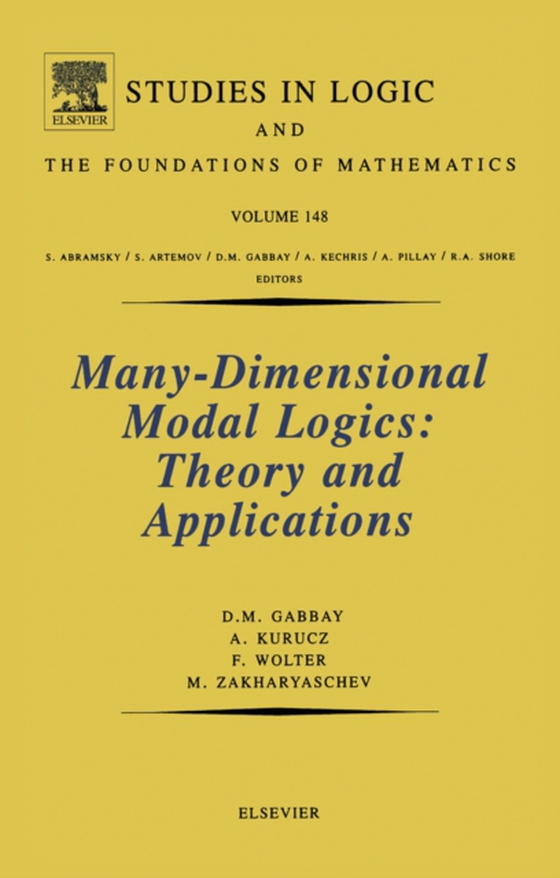 Many-Dimensional Modal Logics: Theory and Applications (e-bog) af Gabbay, Dov M.