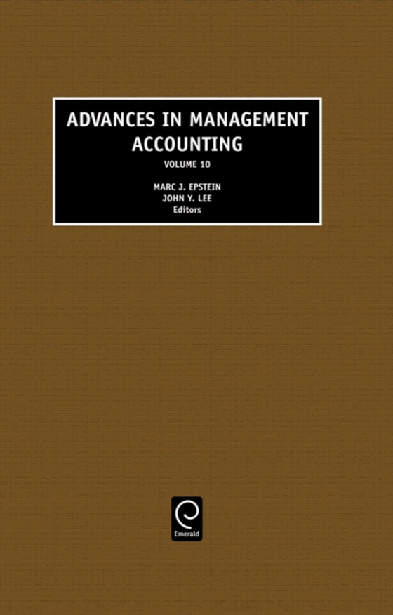 Advances in Management Accounting (e-bog) af -