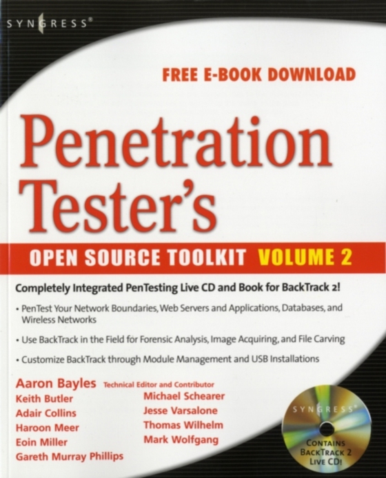 Penetration Tester's Open Source Toolkit (e-bog) af Faircloth, Jeremy