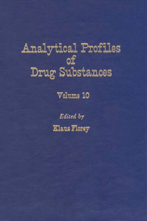 Analytical Profiles of Drug Substances and Excipients (e-bog) af -