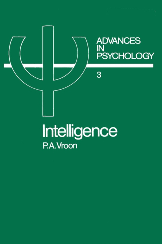 Intelligence (e-bog) af Vroon, P.A.