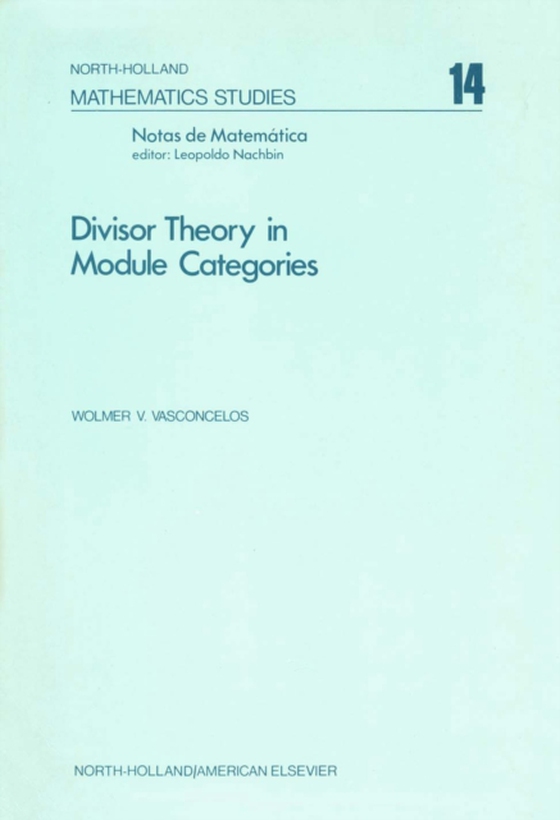Divisor Theory in Module Categories (e-bog) af -
