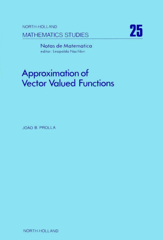 Approximation of Vector Valued Functions (e-bog) af -