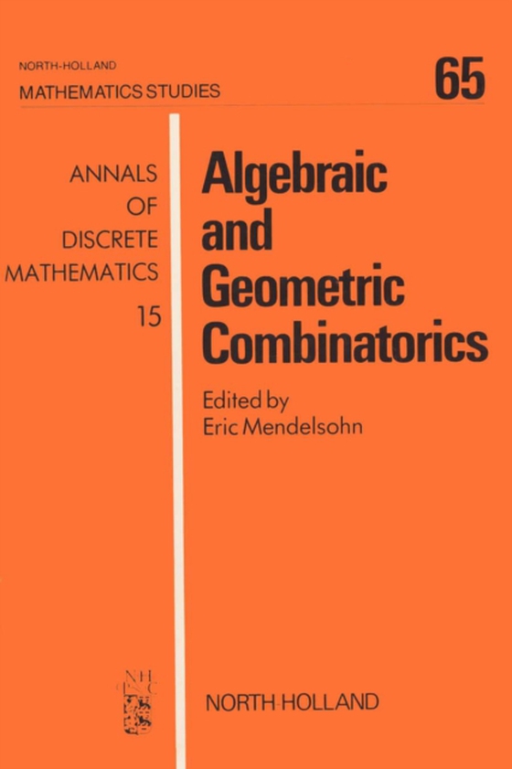 Algebraic and Geometric Combinatorics (e-bog) af -