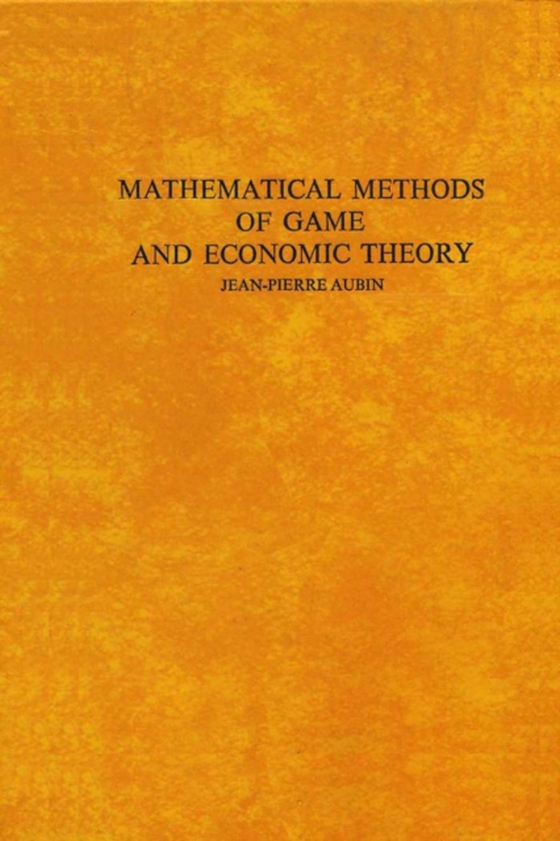 Mathematical Methods of Game and Economic Theory