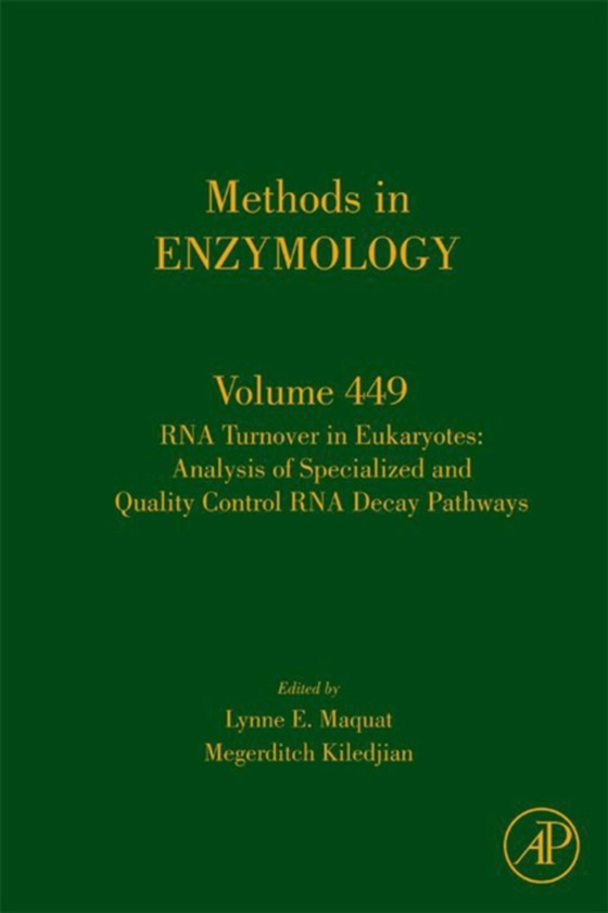 RNA Turnover in Eukaryotes: Analysis of Specialized and Quality Control RNA Decay Pathways (e-bog) af -