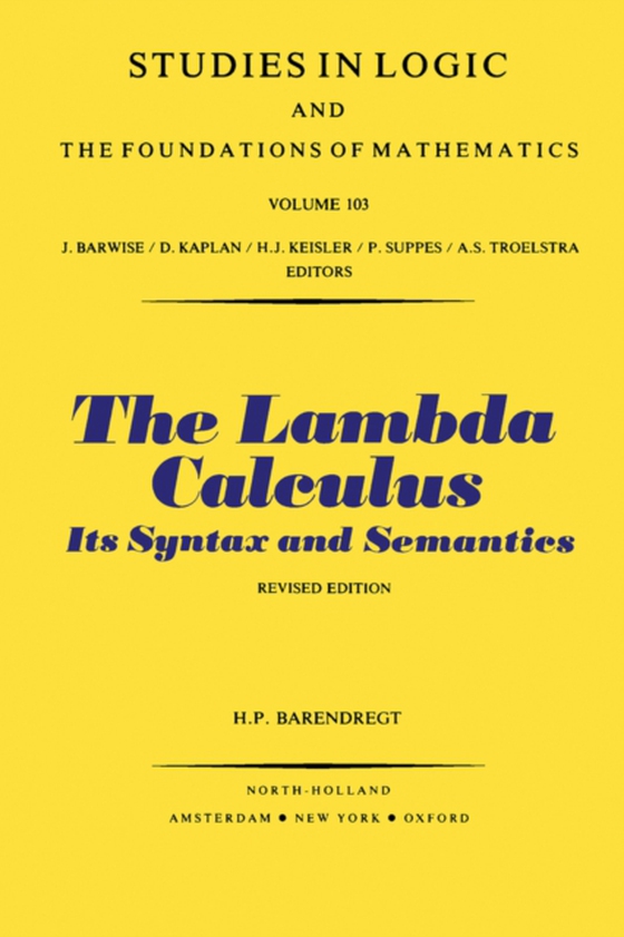 Lambda Calculus (e-bog) af Barendregt, H.P.