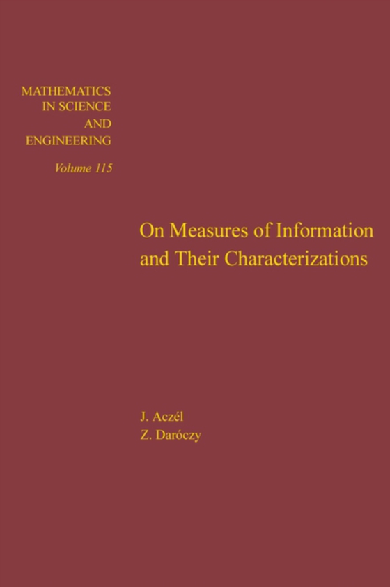 On Measures of Information and Their Characterizations (e-bog) af -