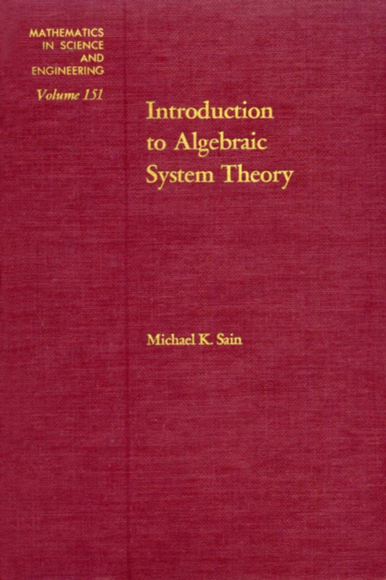 Introduction to Algebraic System Theory (e-bog) af -
