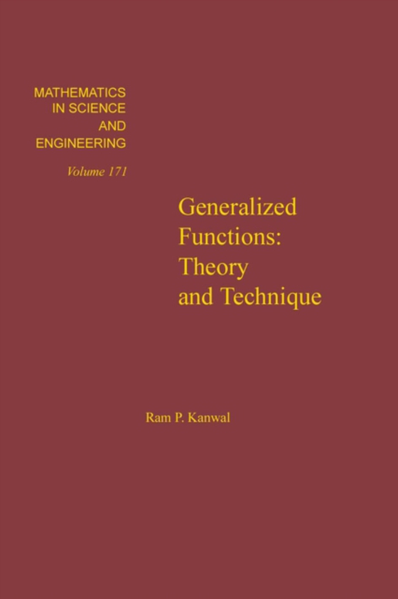 Generalized Functions: Theory and Technique (e-bog) af -