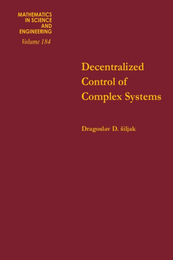 Decentralized Control of Complex Systems (e-bog) af -
