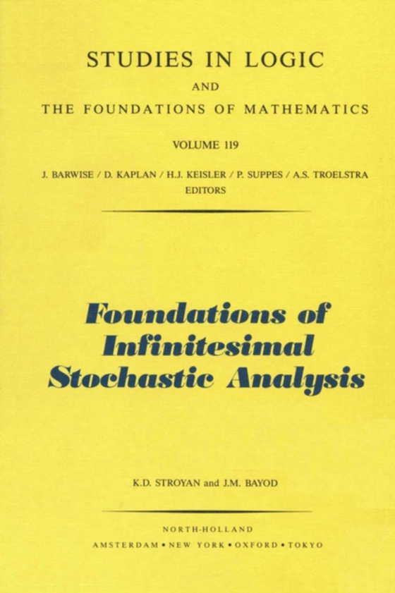 Foundations of Infinitesimal Stochastic Analysis (e-bog) af Bayod, J.M.