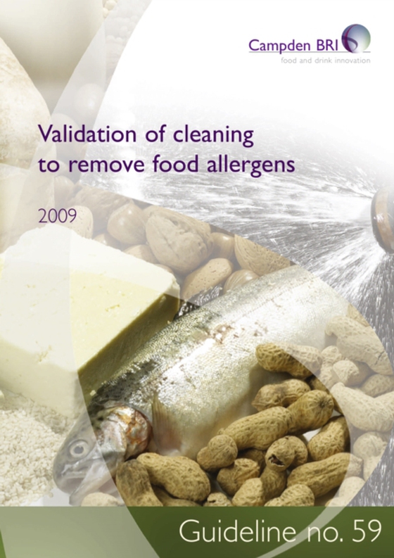 Validation of cleaning to remove food allergens (e-bog) af Dr Helen Arrowsmith