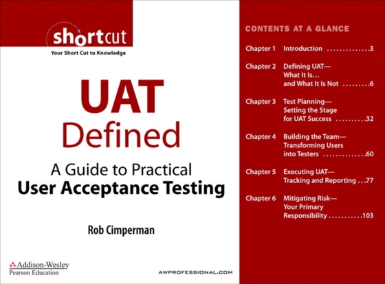 UAT Defined (e-bog) af Cimperman, Rob