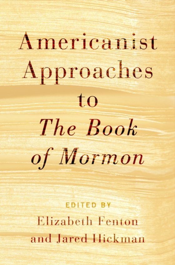 Americanist Approaches to The Book of Mormon