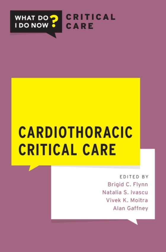 Cardiothoracic Critical Care (e-bog) af -
