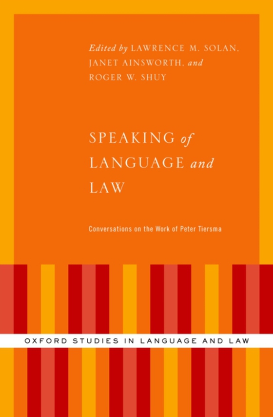 Speaking of Language and Law