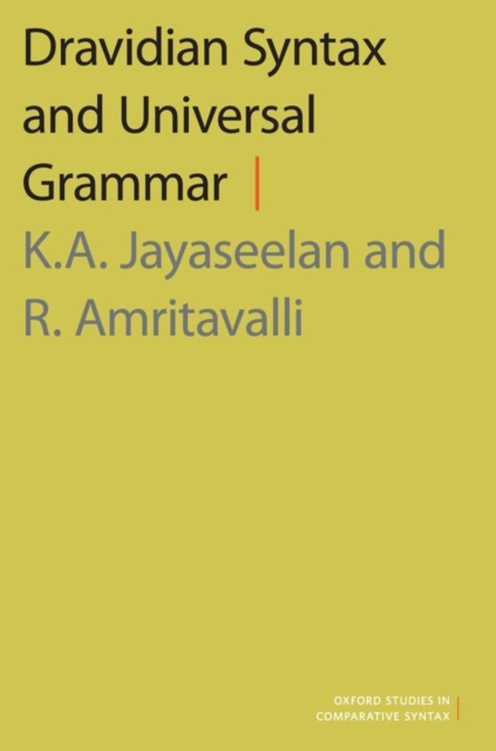 Dravidian Syntax and Universal Grammar (e-bog) af Amritavalli, R.