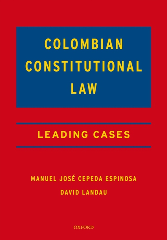 Colombian Constitutional Law (e-bog) af Landau, David