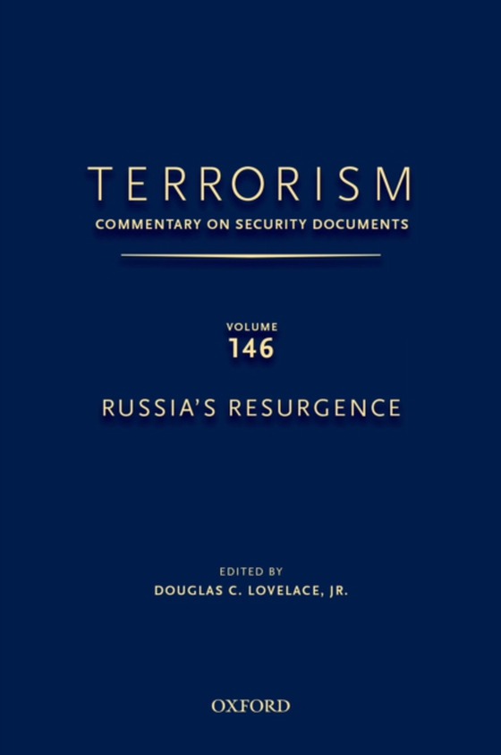 TERRORISM: COMMENTARY ON SECURITY DOCUMENTS VOLUME 146 (e-bog) af -