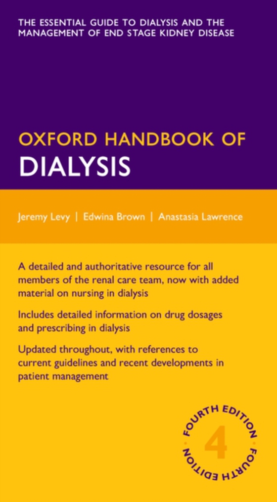 Oxford Handbook of Dialysis (e-bog) af Lawrence, Anastasia