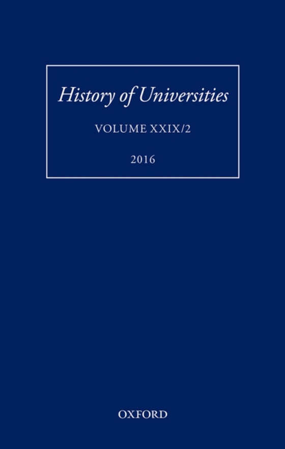 History of Universities (e-bog) af -