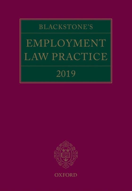 Blackstone's Employment Law Practice 2019 (e-bog) af Taylor, Catherine