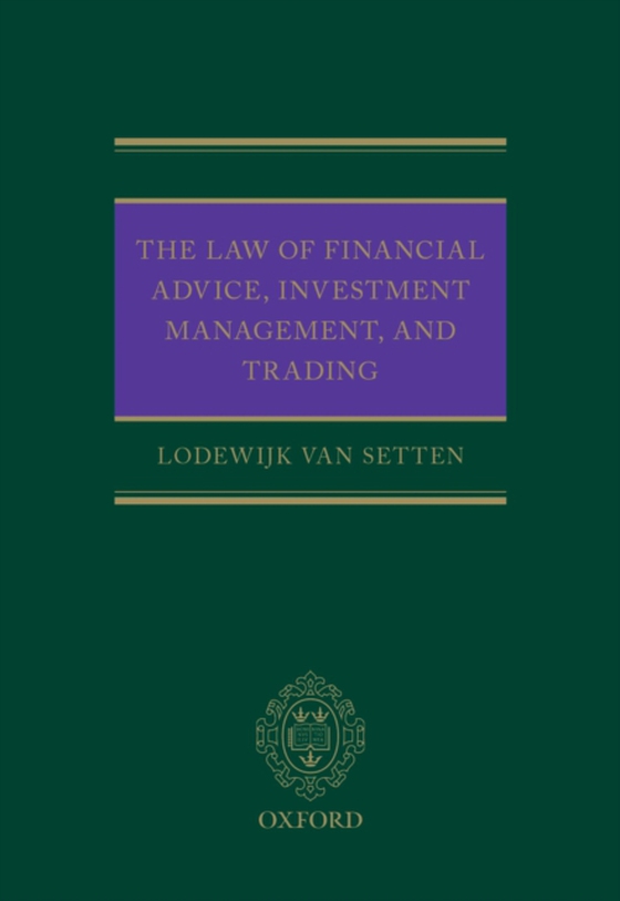 Law of Financial Advice, Investment Management, and Trading