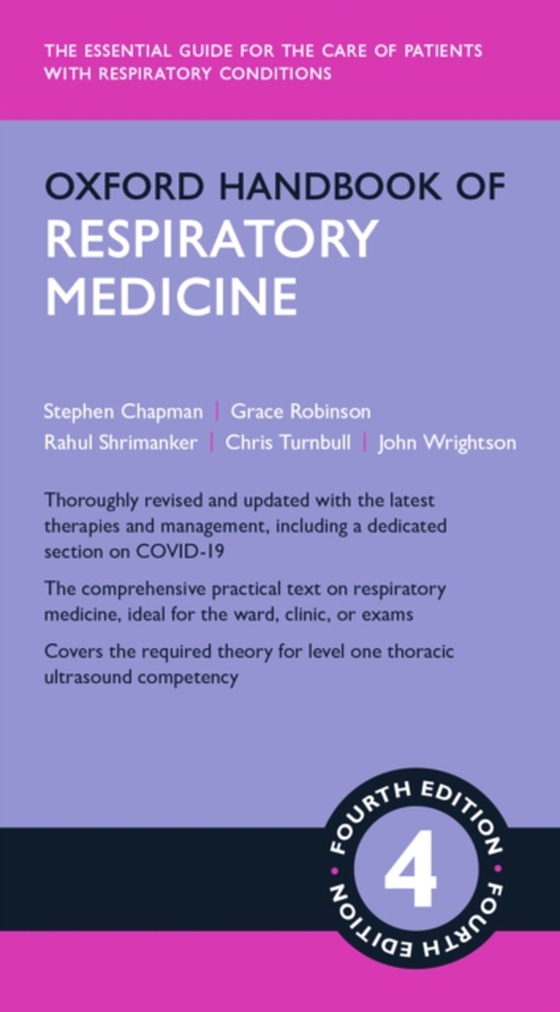 Oxford Handbook of Respiratory Medicine (e-bog) af Wrightson, John M